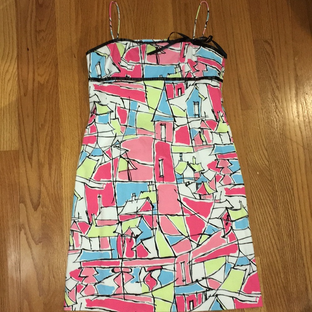Becky & Max Color Block Dress
